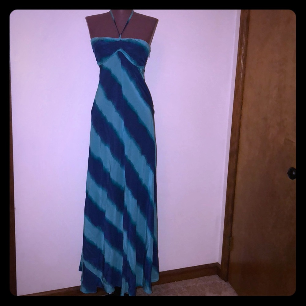 Michael Kors maxi blue dress